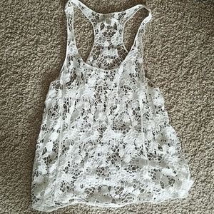 Lace tank